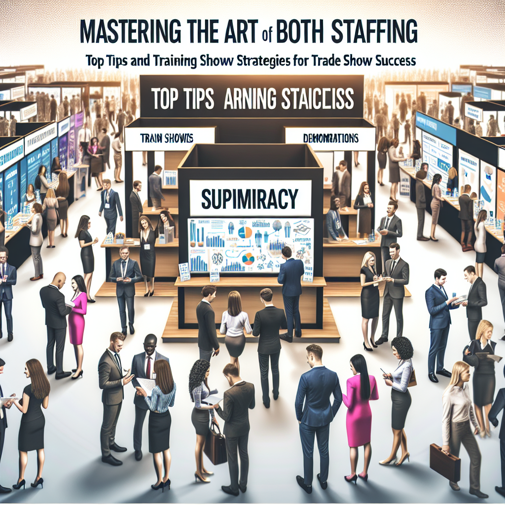 Mastering the Art of Booth Staffing: Top Tips and Training Strategies for Trade Show Success
