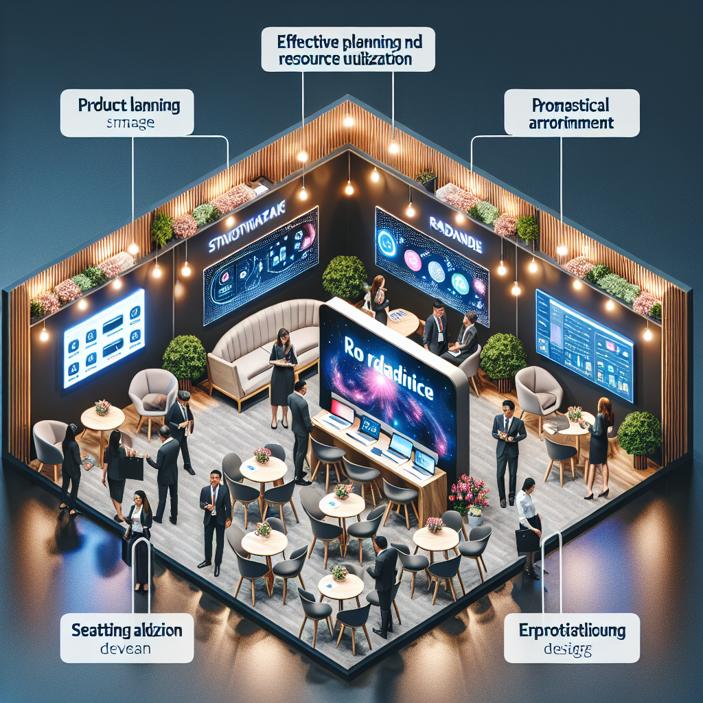 Effective Space Utilization in Trade Show Booth Layouts