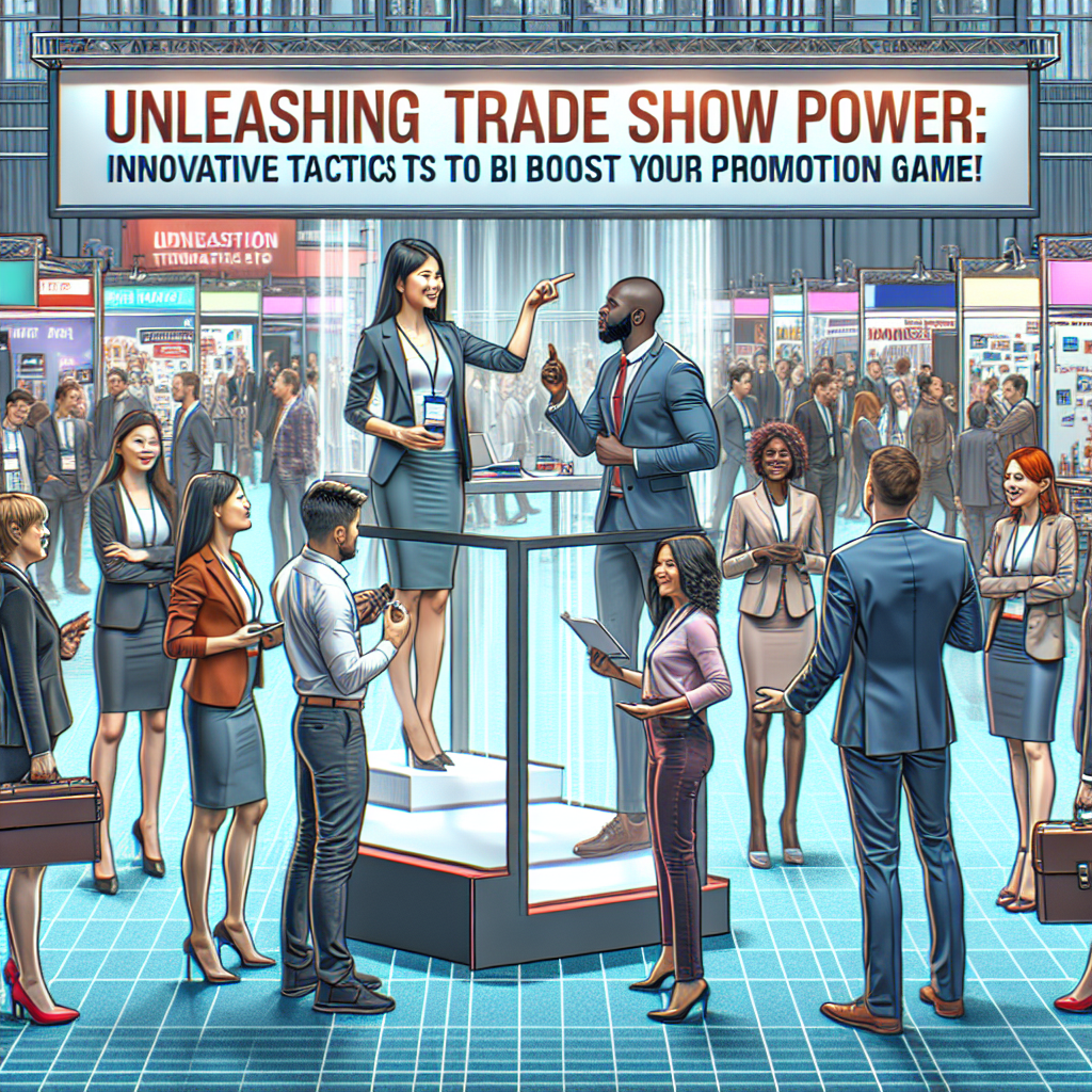 Unleashing the Trade Show Power: Innovative Tactics to Boost Your Promotion Game!